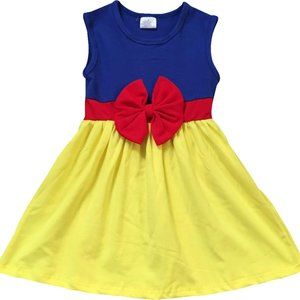 Little Girl Kids Princess Bow Easter Party Holiday School Flower Girl Dress 8